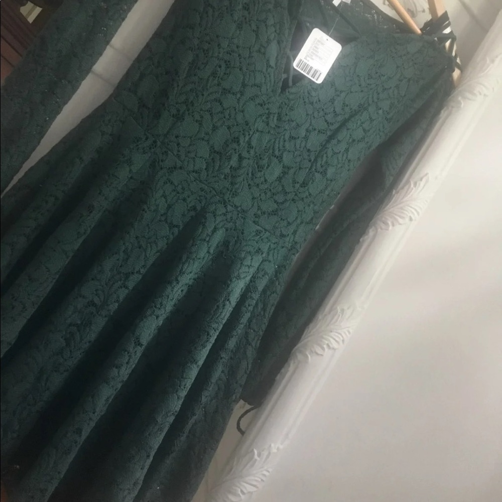 Free People Lace Dress with slip xs